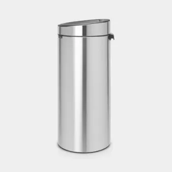 Brabantia Touch Bin 30L atkritumu tvertne, matēts tērauds