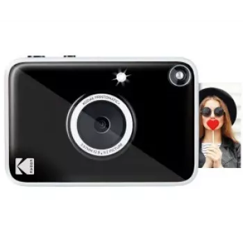 Kodak RODOMATICPBK digitālā momentfoto kamera 10MP ar iebūvētu zibspuldzi (melna)