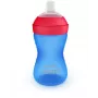Philips Avent My Grippy mācību krūze ar mīkstu snīpi 300ml, 9M+, zila