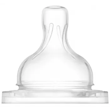 Philips Avent pretkoliku pudelīšu silikona knupīši, ātrā plūsma, 6M+, 2 gab.
