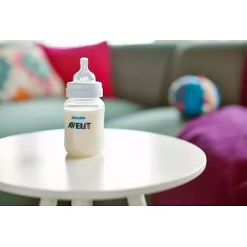 Philips Avent pretkoliku pudelīšu silikona knupīši, ātrā plūsma, 6M+, 2 gab.