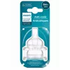 Philips Avent pretkoliku pudelīšu silikona knupīši, ātrā plūsma, 6M+, 2 gab.