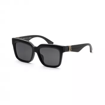 Burberry BE4419F300187 Sieviešu kvadrātveida saulesbrilles, melns rāmis, pelēkas lēcas, 54mm