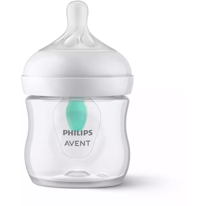 Philips Avent Natural Response pretkoliku zīdaiņa pudelīte ar AirFree ventilāciju, 125 ml, jaundzimušā Flow 1, 0m+