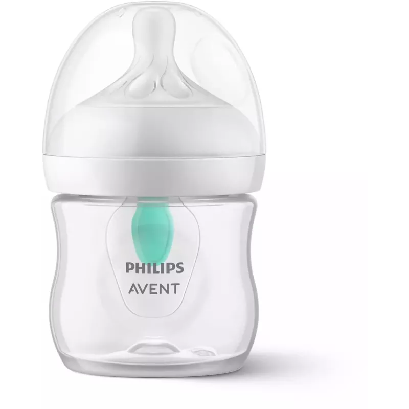 Philips Avent Natural Response pretkoliku zīdaiņa pudelīte ar AirFree ventilāciju, 125 ml, jaundzimušā Flow 1, 0m+
