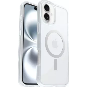 OtterBox React MagSafe apvalks Apple iPhone 16 Plus - caurspīdīgs