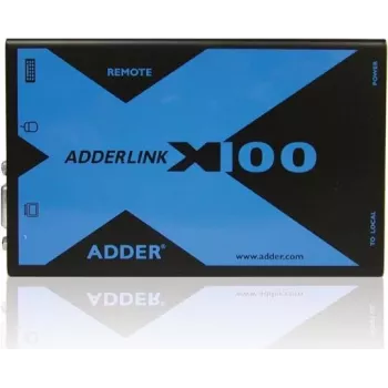Adder Adderlink X100 VGA USB KVM pagarinātāja komplekts pa CAT līdz 100 metriem (X100-USB/P-IEC)