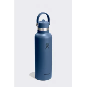 Hydro Flask 21 oz (621 ml) Standarta Flex Straw Cap pudele - Harbor Blue