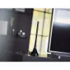 PHILIPS SDV5100/12 iekštelpu TV antena ar 18 dB pastiprinājumu, UHF/VHF/FM, melna