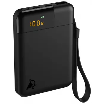 Aqiila Powerbird B5 pārnēsājamais lādētājs 12W melns 5000 mAh (AQPBPBIB5BBK935)