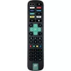 One For All URC4923 Roku TV aizvietojošais tālvadības pults ar apmācības funkciju, 1 ierīce, melna