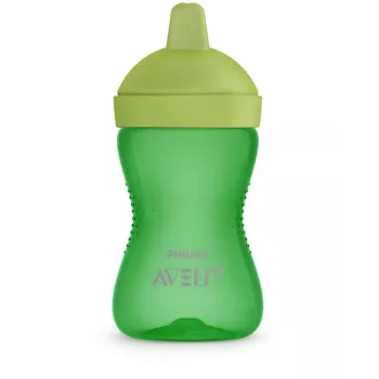 Philips AVENT My Grippy treniņkrūze ar cieto snīpi 300ml, 18M+, zaļa