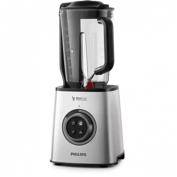 Philips 1400W vakuuma blenderis HR3756/00-B ar 2L kannu un 0,6L termokrūzi
