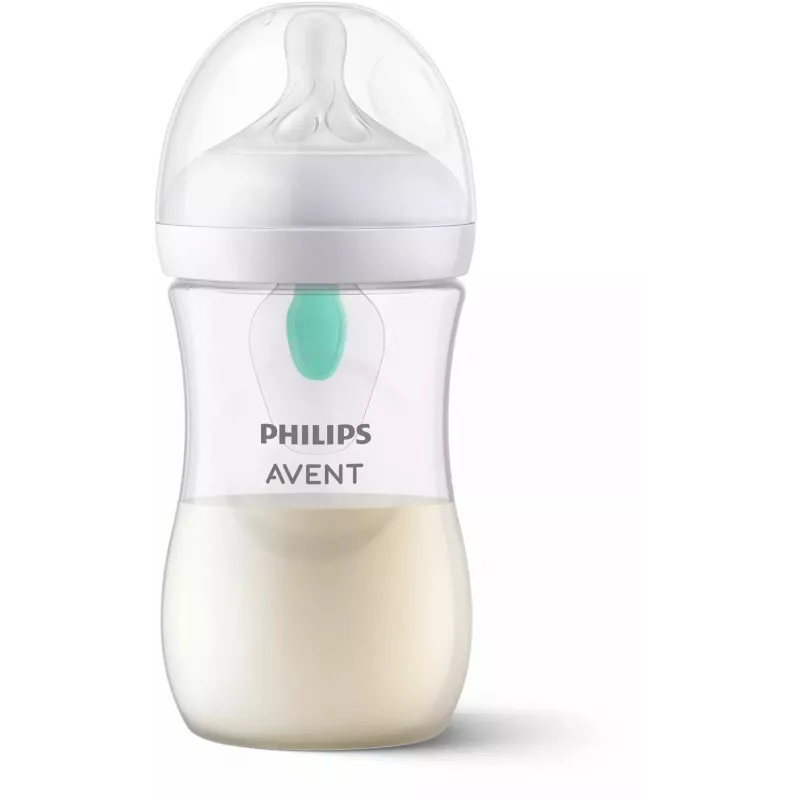 Philips Avent Natural Response pretkoliku bērnu pudelīte ar AirFree ventilāciju 260 ml, vidējas plūsmas knupītis, no 1 mēneša