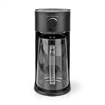 Gastronoma 18100004 aukstās kafijas un tējas gatavotājs, 2,5 L, 1500 W, melns/nerūsējošais tērauds