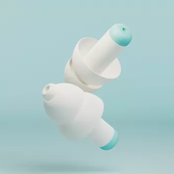Alpine Pluggies Kids ausu aizbāžņi 26 dB SNR, atkārtoti lietojami, caurspīdīgi 2863099