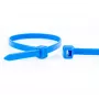 WKK zilie kabeļu savilcēji 100 x 2,5 mm, 100 gabali, poliamīds 6.6 11032671
