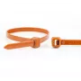 WKK brūni neilona kabeļu savilcēji 200 x 3.6 mm, 100 gab. 110124171