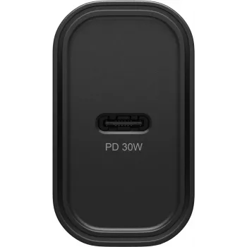 OtterBox 78-81363 30W USB-C PD sienas lādētājs - melns