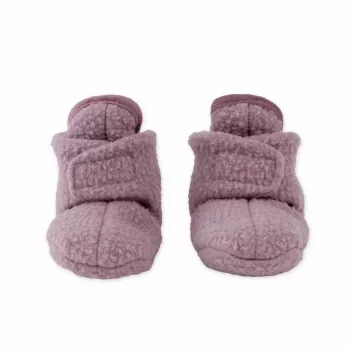 Lodger Slipper Teddy mazuļu čības, rožu, 6-12 mēneši, ar neslīdošu zoli, flīss
