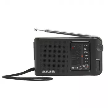 AIWA RS-44 kabatas radio AM/FM, melns
