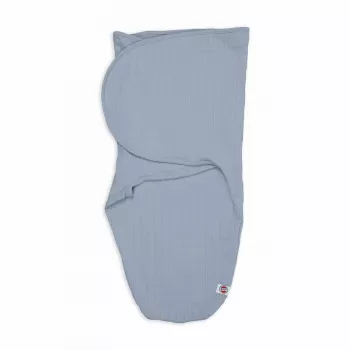 Lodger Bundler Solid Cotton autiņbiksīšu ietvars mazulim, Blue Fogg