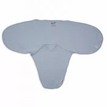 Lodger Bundler Solid Cotton autiņbiksīšu ietvars mazulim, Blue Fogg