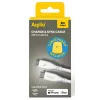 AQIILA 4SI843 USB-C uz Lightning uzlādes un sinhronizācijas kabelis 2m 60W PD AQCBPBIC4SI843