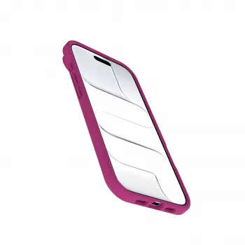 OtterBox React Series aizmugures vāciņš Apple iPhone Air - MagSafe saderīgs - Rose Crystal (rozā/caurspīdīgs) 77-98614