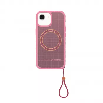 OtterBox Sole Series aizmugures vāciņš Xtra Hot Pink iPhone 13/14/15/16e ar MagSafe saderību