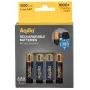 AQIILA AAA NiMH akumulatori ar USB-C, 1,2 V, 600 mAh, 4 gab. AQ60AAA374C4