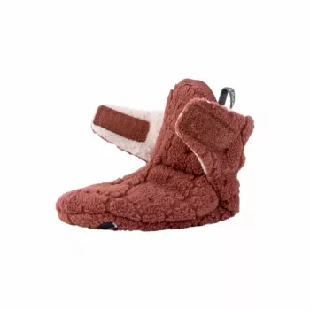 Lodger Slipper Folklore Fleece mazuļu čības, 12-18 mēneši, Rosewood