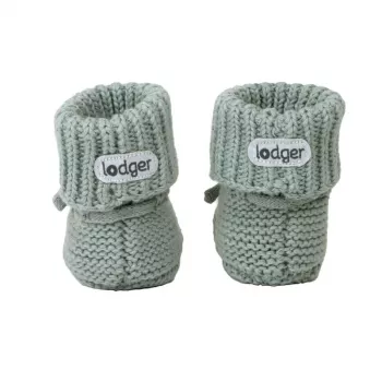 Lodger Slipper Knit mazuļa zābaciņi Silk 0-6 mēneši