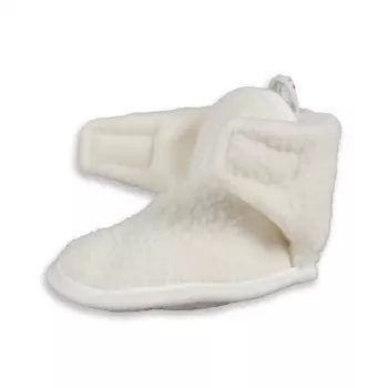 Lodger Slipper Teddy mazuļu čības Cloud Dancer 6-12m