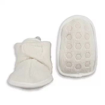 Lodger Slipper Teddy mazuļu čības Cloud Dancer 6-12m