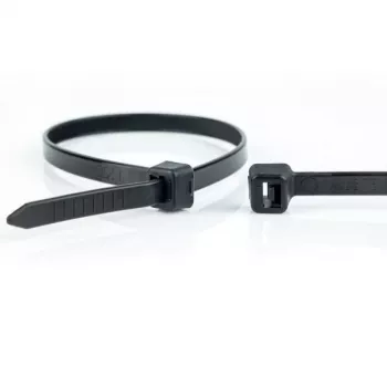 WKK UV stabilizētas melnas plastmasas saišu komplekts 530 x 9 mm, 100 gab. 110299071