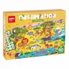 AGIPA Junior Observation Puzzle The Savanna, 60 gab., kartona kārba, 4+ gadi 19221
