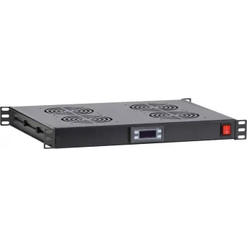 DS-IT 19 inch ventilatora bloks ar 4 ventilatoriem un termostatu (DS-FT1U4TM)