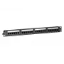 DS-IT CAT 6 UTP tīkla patch panelis, 19 inch, 24 portu DS-Patch6-24UTP