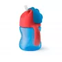 Philips AVENT salmu krūzīte ar elastīgu salmiņu, 200 ml, 9m+, zila