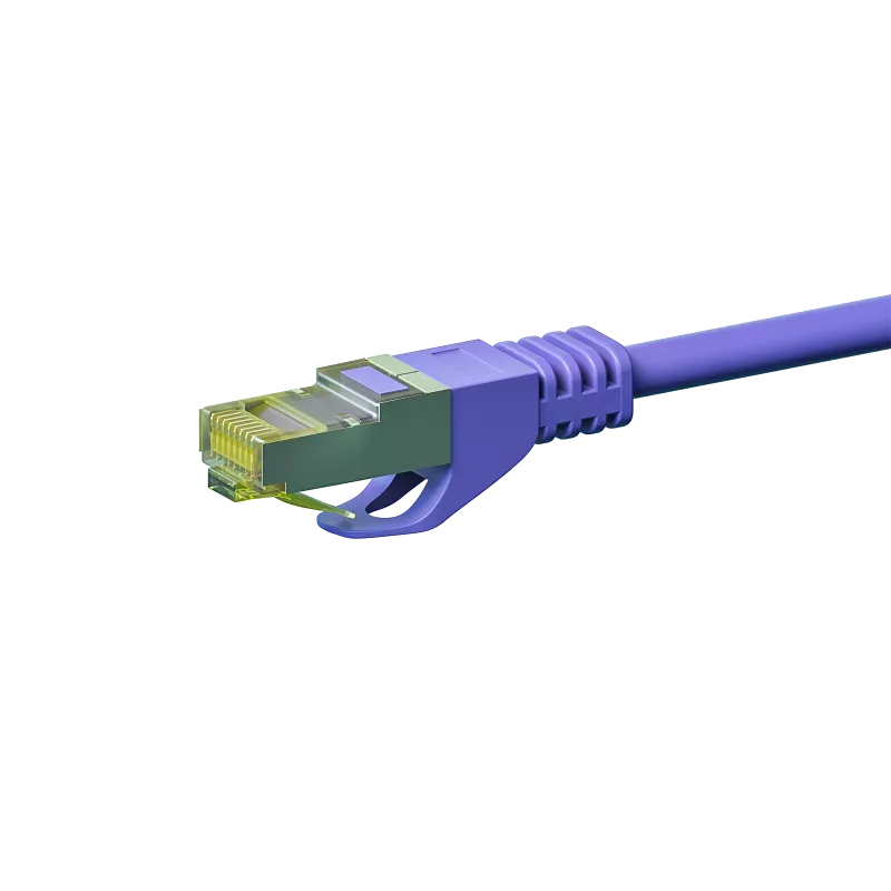 DSIT Cat.7 S/FTP tīkla kabelis RJ45, violets, 20 m (DC-78-200)