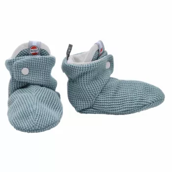 Lodger Slipper Ciumbelle kokvilnas zīdaiņu čības, 3-6 mēneši, Ocean