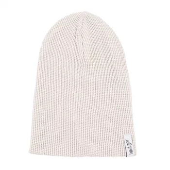 Lodger Baby Beanie Ciumbelle Cloud Dancer cepurīte, 6-12 mēneši, flīss