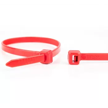WKK sarkanie neilona saišu komplekts 100 x 2,5 mm, 100 gab. 11032271