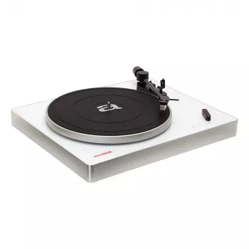 AIWA APX-680BT/WT atskaņotājs ar siksnas piedziņu, Bluetooth, USB ierakstīšanu un savienojumu ar datoru - melns