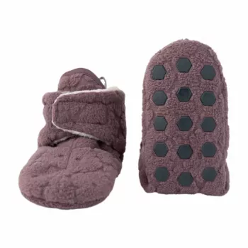 Lodger Slipper Folklore Fleece mazuļu čības, fuksijas krāsā, 12-18 mēneši