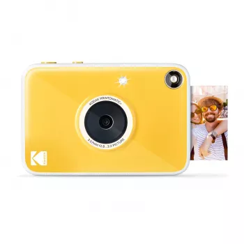 Kodak RODOMATICPYL digitālā momentfotokamera ar ZINK Zero Ink druku, 10MP, 3,5 inch LCD, Bluetooth, USB-C, MicroSD