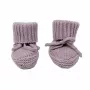 Lodger Slipper Knit adītas mazuļu čības, rozā, 0-6 mēneši
