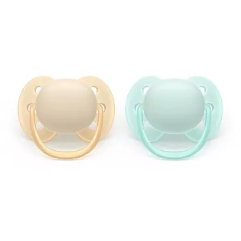 Philips Avent Ultra Soft knupītis neitrāls, 0-6 mēneši, 2 gab.