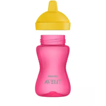Philips Avent My Grippy cietā snīpja treniņkrūze 300 ml, 18M+, rozā